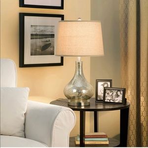 Catalina Lighting 19560-000 Transitional 3-Way Classic  Sliver